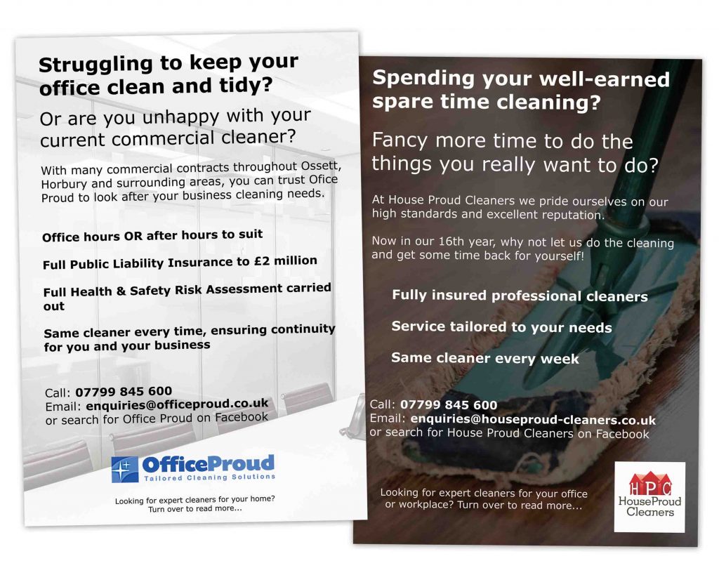 flyer design and print wakefield, leeds, west yorkshire